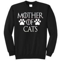 Mother Of Cats Meme Tall Sweatshirt