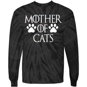 Mother Of Cats Meme Tie-Dye Long Sleeve Shirt