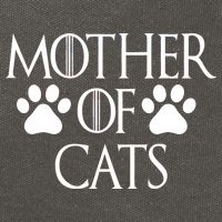 Mother Of Cats Meme Cotton Canvas Backpack