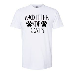 Mother Of Cats Meme Softstyle CVC T-Shirt