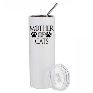 Mother Of Cats Meme Stainless Steel Tumbler