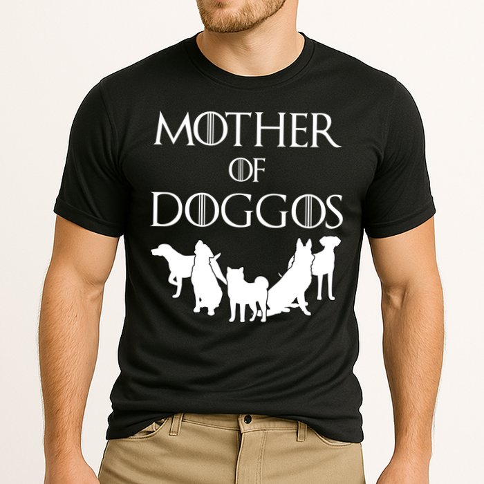 Mother Of Doggos Dog Mom Cooling Performance Crew T-Shirt