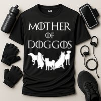 Mother Of Doggos Dog Mom Cooling Performance Crew T-Shirt