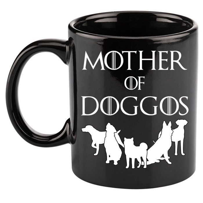 Mother Of Doggos Dog Mom 11oz C Handle Ceramic Mug