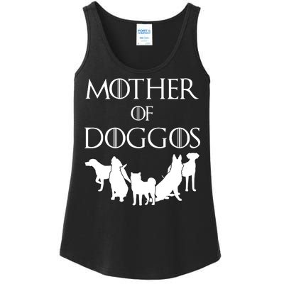 Mother Of Doggos Dog Mom Ladies Essential Tank