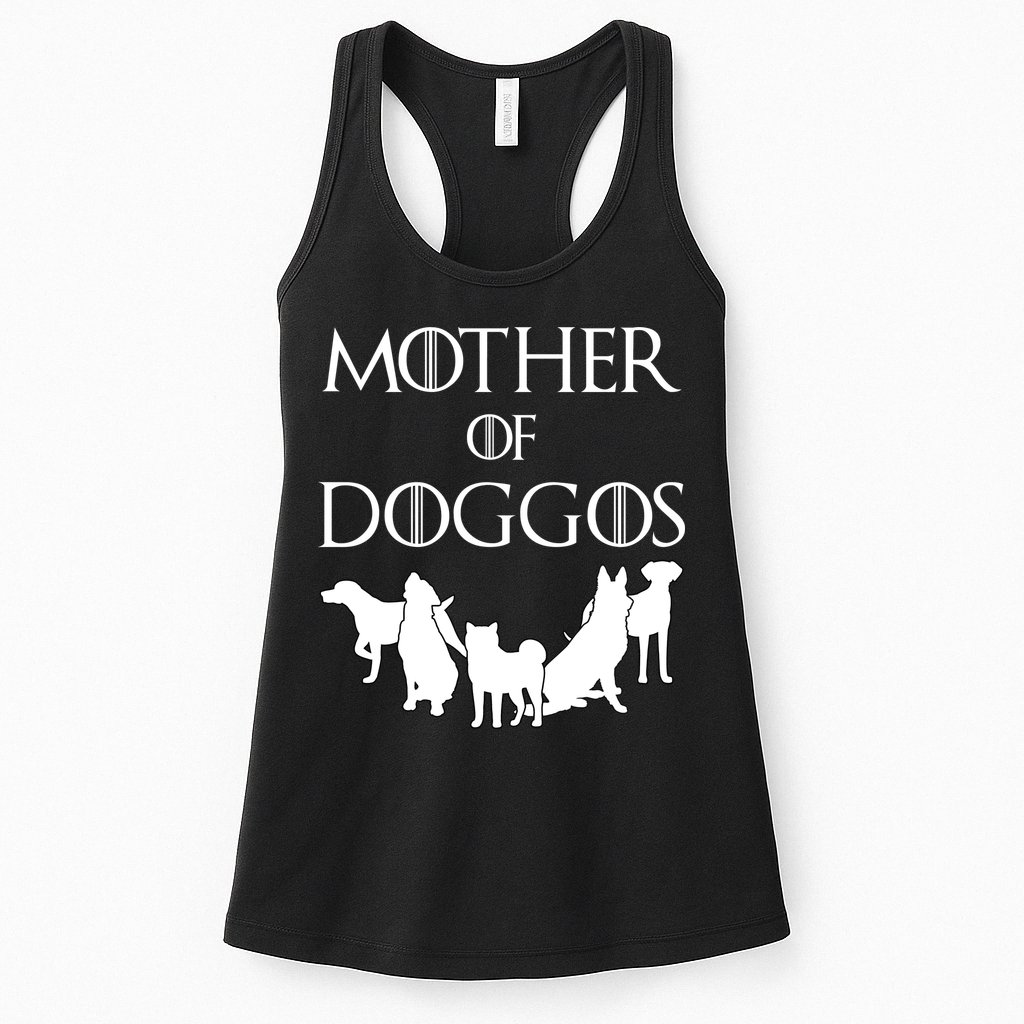 Mother Of Doggos Dog Mom Womens Tank Top