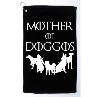 Mother Of Doggos Dog Mom Golf Towel