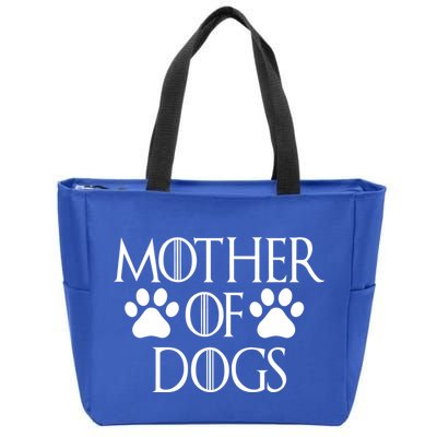 Mother Of Dogs Zip Tote Bag