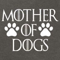 Mother Of Dogs Cotton Canvas Backpack
