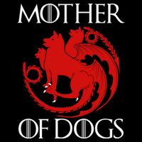 Mother Of Dogs Emblem Cooling Performance Crew T-Shirt
