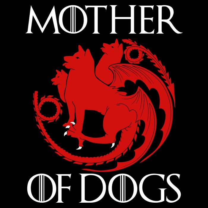 Mother Of Dogs Emblem Cooling Performance Crew T-Shirt