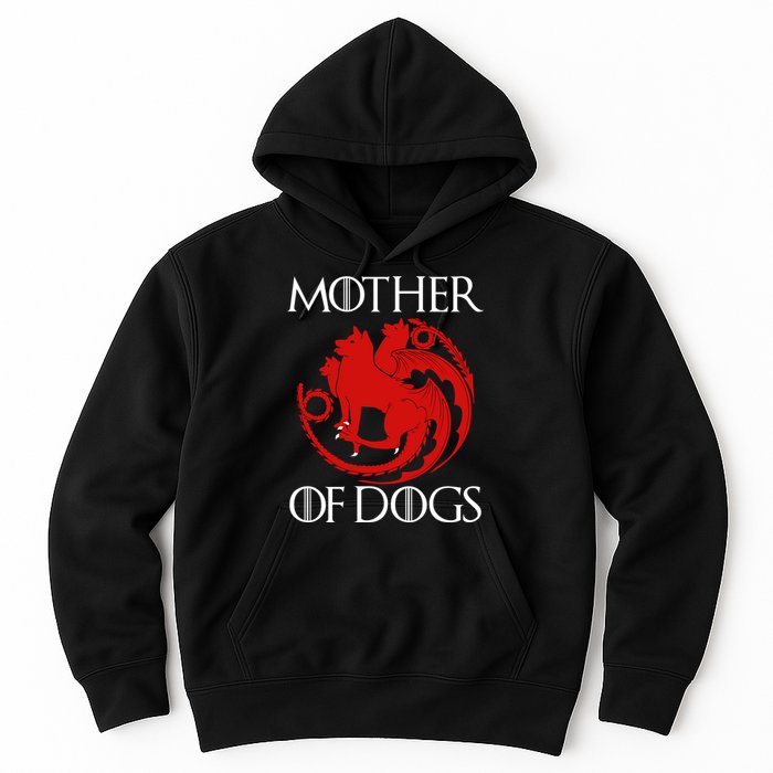 Mother Of Dogs Emblem Hoodie