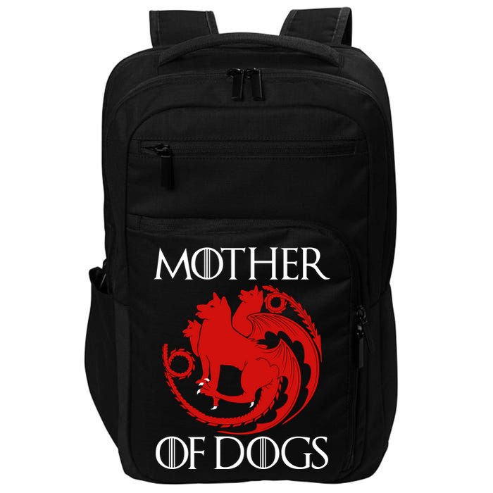 Mother Of Dogs Emblem Impact Tech Backpack