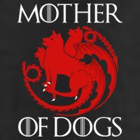 Mother Of Dogs Emblem Adult Drive Performance Visor