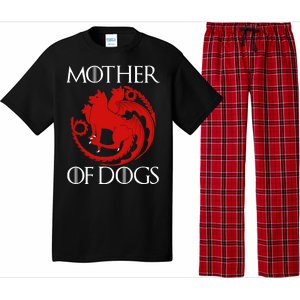 Mother Of Dogs Emblem Pajama Set