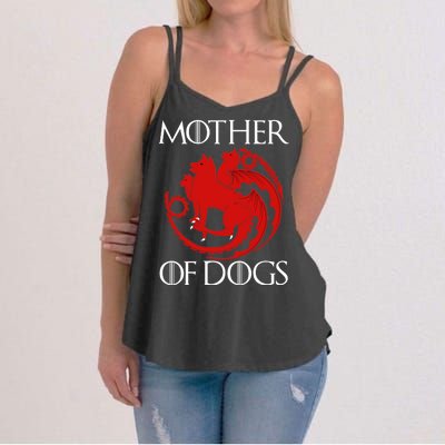 Mother Of Dogs Emblem Women's Strappy Tank