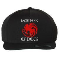 Mother Of Dogs Emblem Wool Snapback Cap