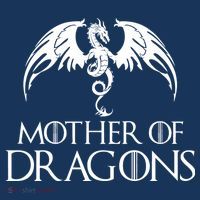 Mother of Dragons Drawstring Bag