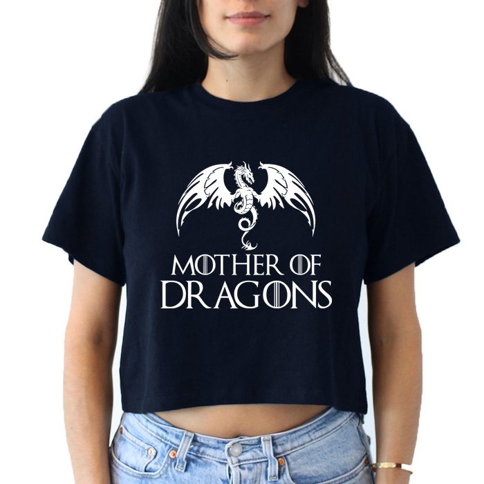 Mother of Dragons Women's Crop Top Tee