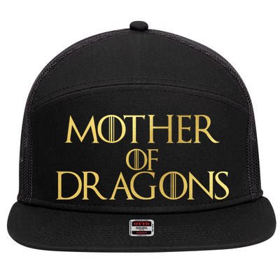 Mother of Dragons Gold Limited Edition 7 Panel Mesh Trucker Snapback Hat