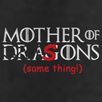 Mother Of Dragons Sons Same Thing Garment-Dyed Fleece Hoodie