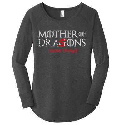 Mother Of Dragons Sons Same Thing Women's Perfect Tri Tunic Long Sleeve Shirt