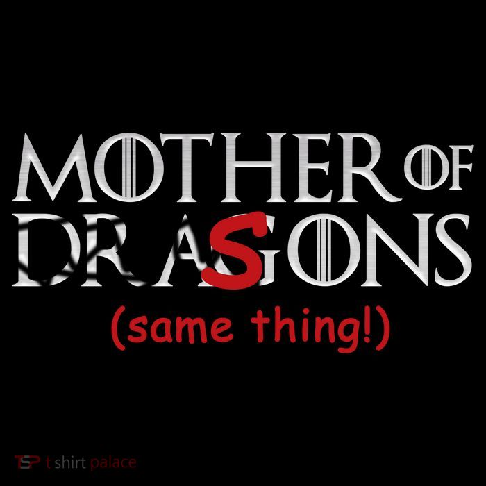 Mother Of Dragons Sons Same Thing Magnet