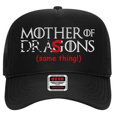 Mother Of Dragons Sons Same Thing Trucker Hat