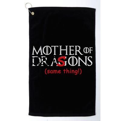 Mother Of Dragons Sons Same Thing Golf Towel