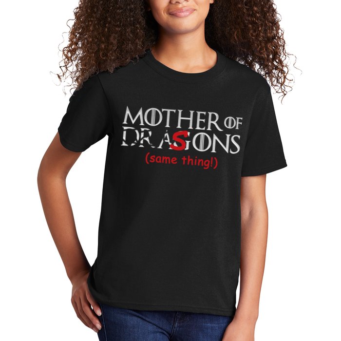 Mother Of Dragons Sons Same Thing Kids T-Shirt