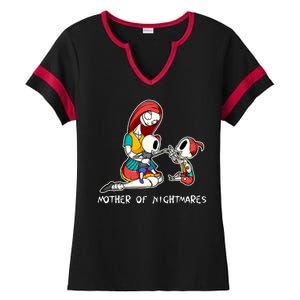 Mother Of Nightmares Christmas Ladies Halftime Notch Neck Tee