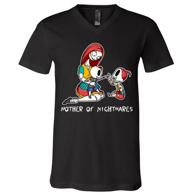 Mother Of Nightmares Christmas V-Neck T-Shirt