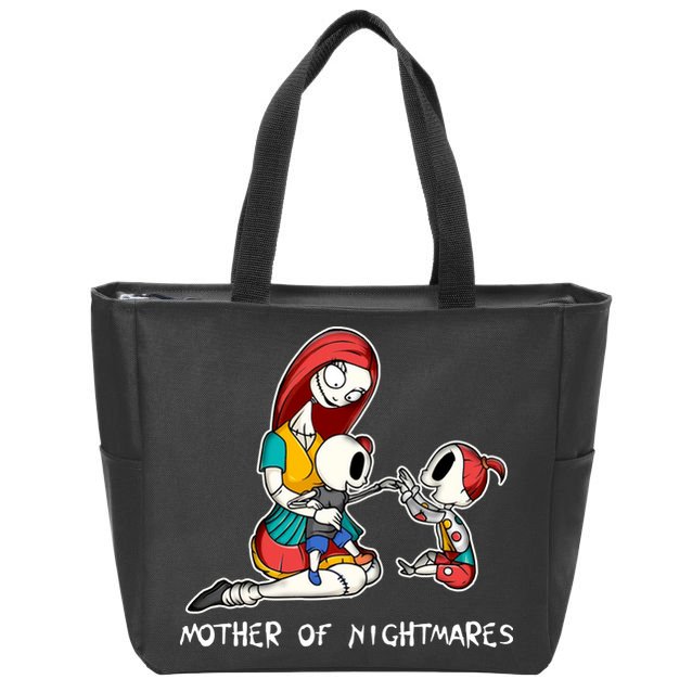 Mother Of Nightmares Christmas Zip Tote Bag