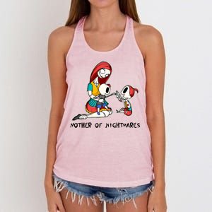 Mother Of Nightmares Christmas Women's Knotted Racerback Tank