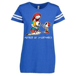 Mother Of Nightmares Christmas Enza Ladies Jersey Football T-Shirt