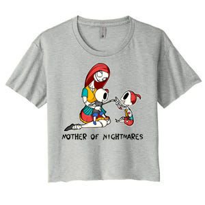 Mother Of Nightmares Christmas Women's Crop Top Tee