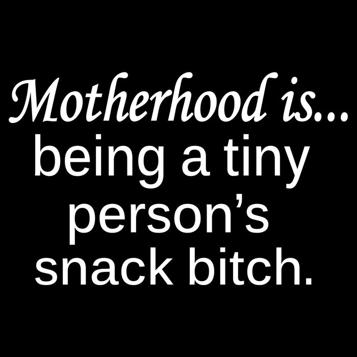 Motherhood Is Being A Tiny Person's Snack Sustainable Bucket Hat