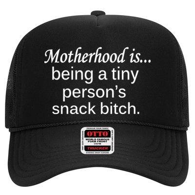 Motherhood Is Being A Tiny Person's Snack Hat