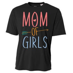 Mother's Day Mom of Girls  Cooling Performance Crew T-Shirt