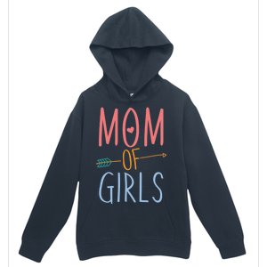 Mother's Day Mom of Girls  Urban Pullover Hoodie