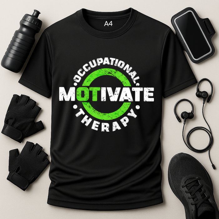 Motivate Occupational Therapy Cooling Performance Crew T-Shirt