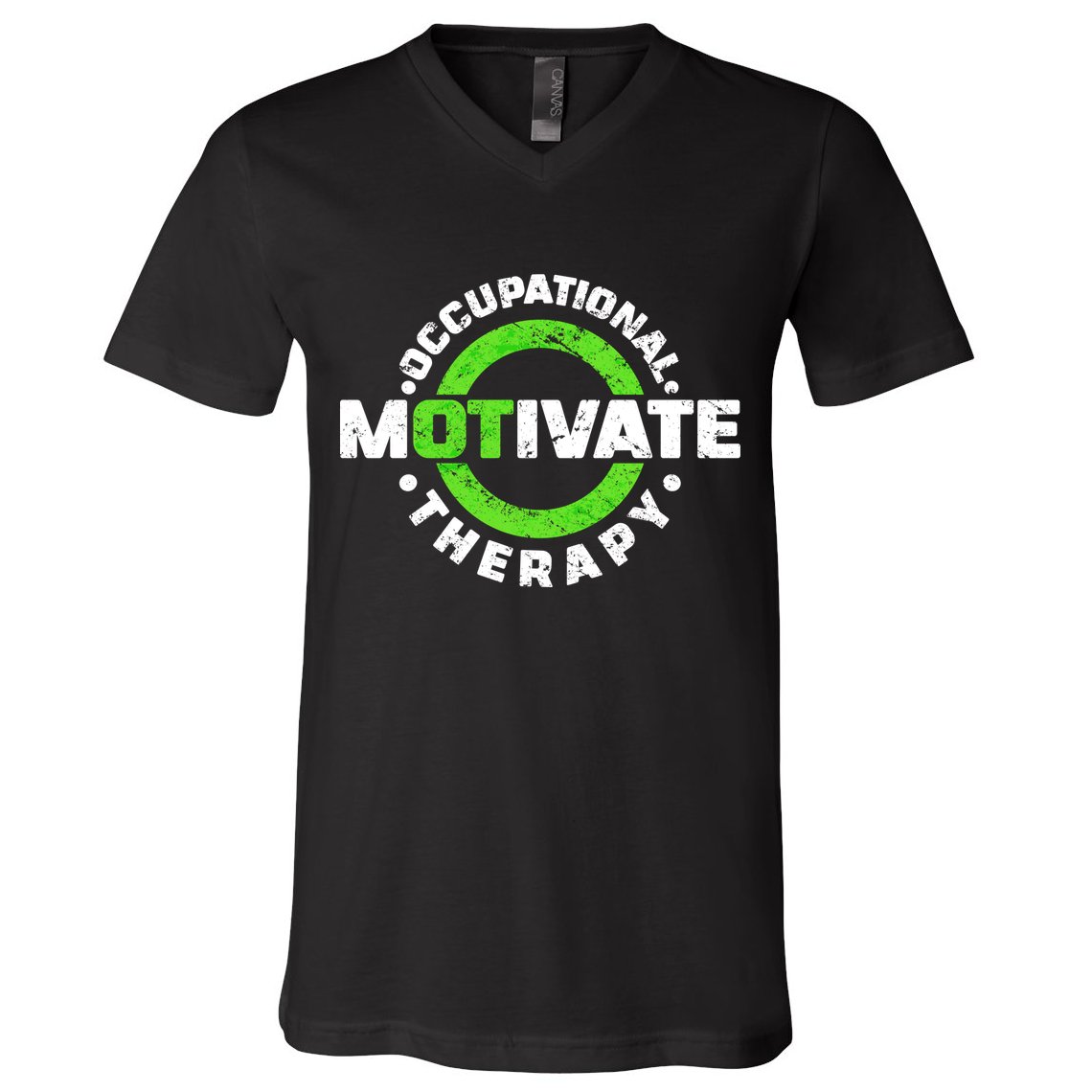 Motivate Occupational Therapy V-Neck T-Shirt