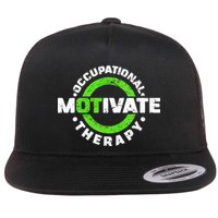 Motivate Occupational Therapy Flat Bill Trucker Hat