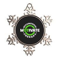 Motivate Occupational Therapy Metallic Star Ornament