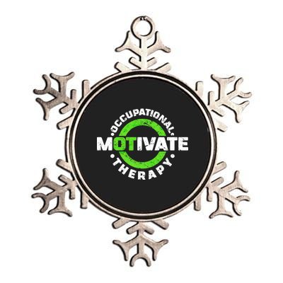 Motivate Occupational Therapy Metallic Star Ornament