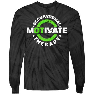 Motivate Occupational Therapy Tie-Dye Long Sleeve Shirt