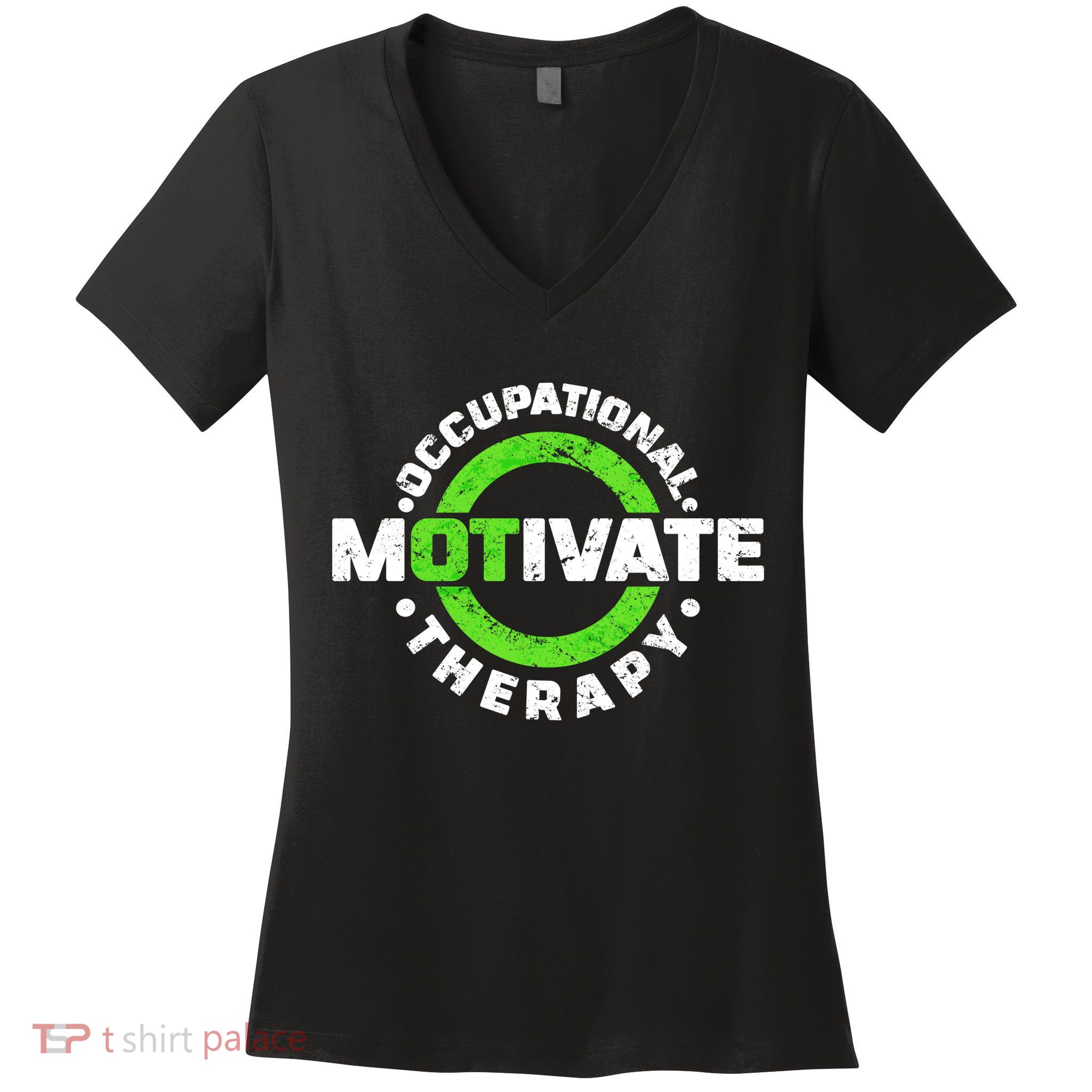 Motivate Occupational Therapy Women's V-Neck T-Shirt
