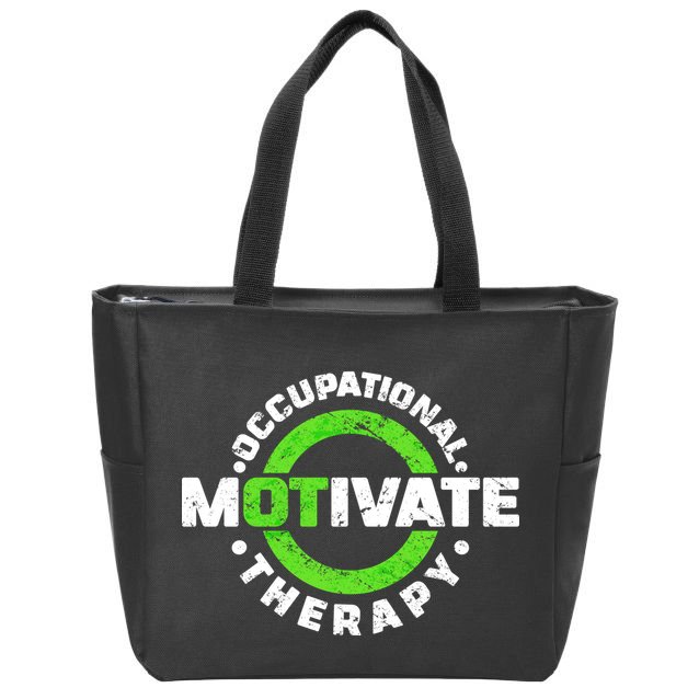 Motivate Occupational Therapy Zip Tote Bag