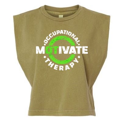 Motivate Occupational Therapy Garment-Dyed Women's Muscle Tee