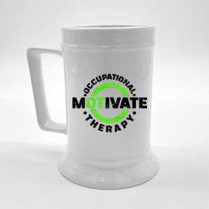 Motivate Occupational Therapy Beer Stein